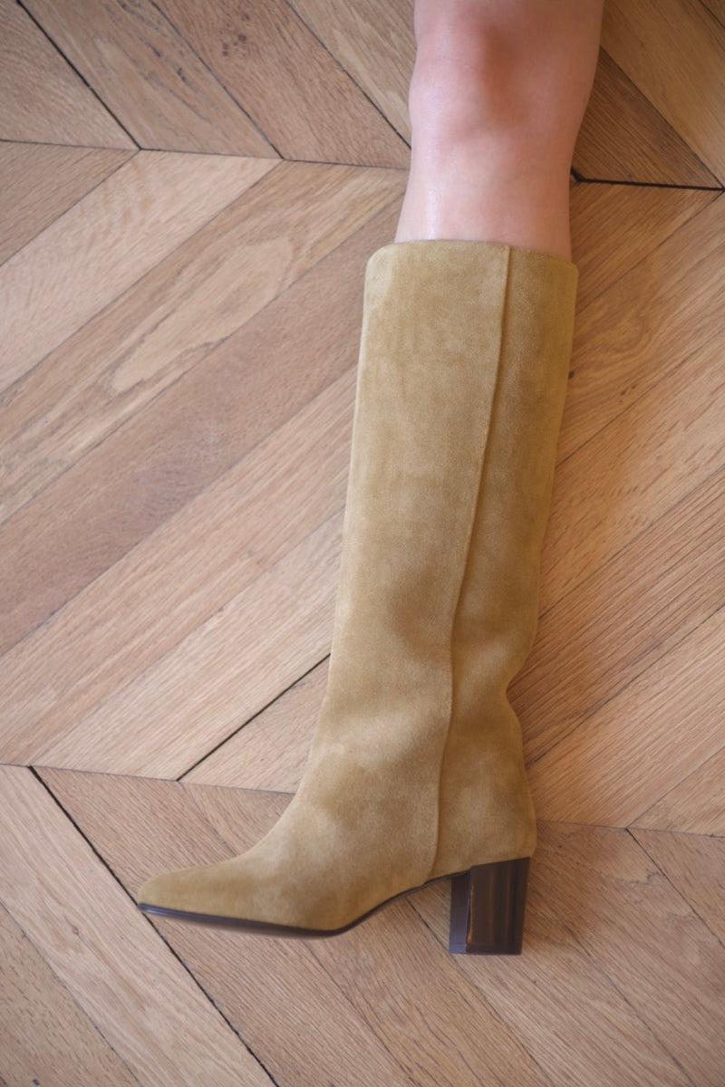 anne thomas New Mimo Long Boots Otterproof Tan