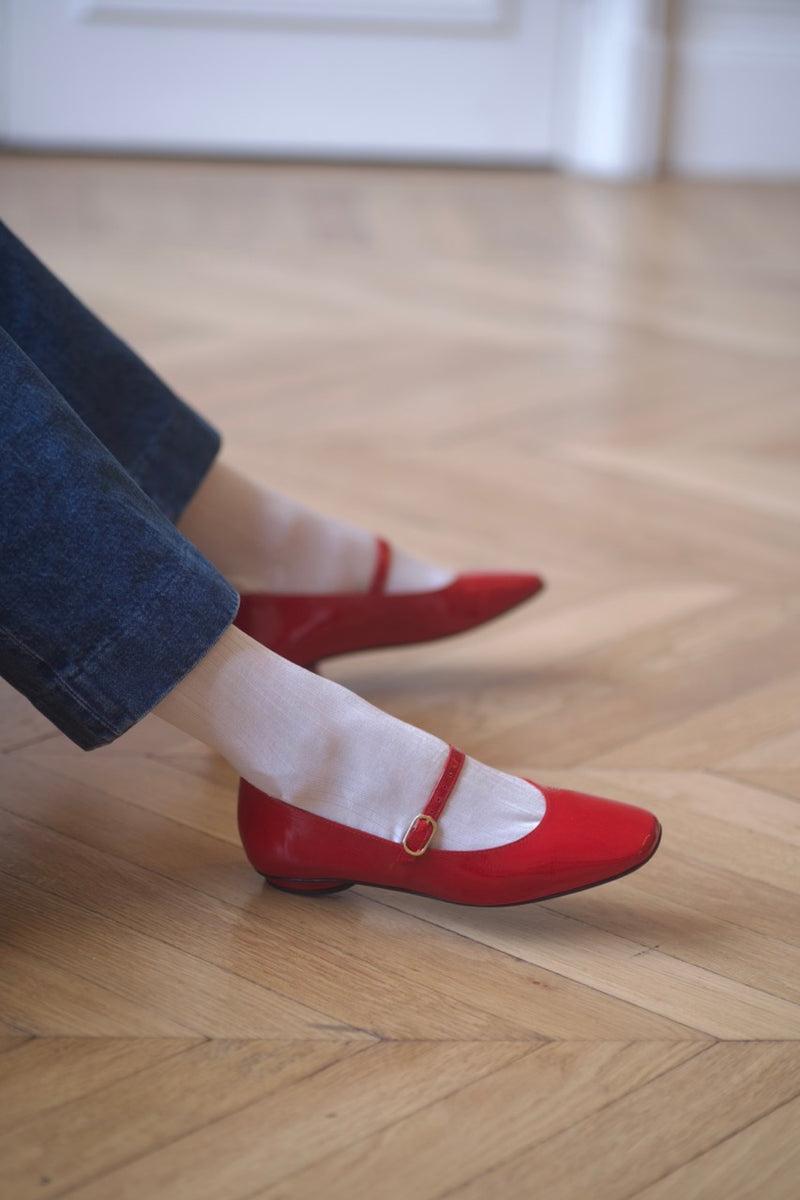 anne thomas Pavlova Ballerina Morgex Red