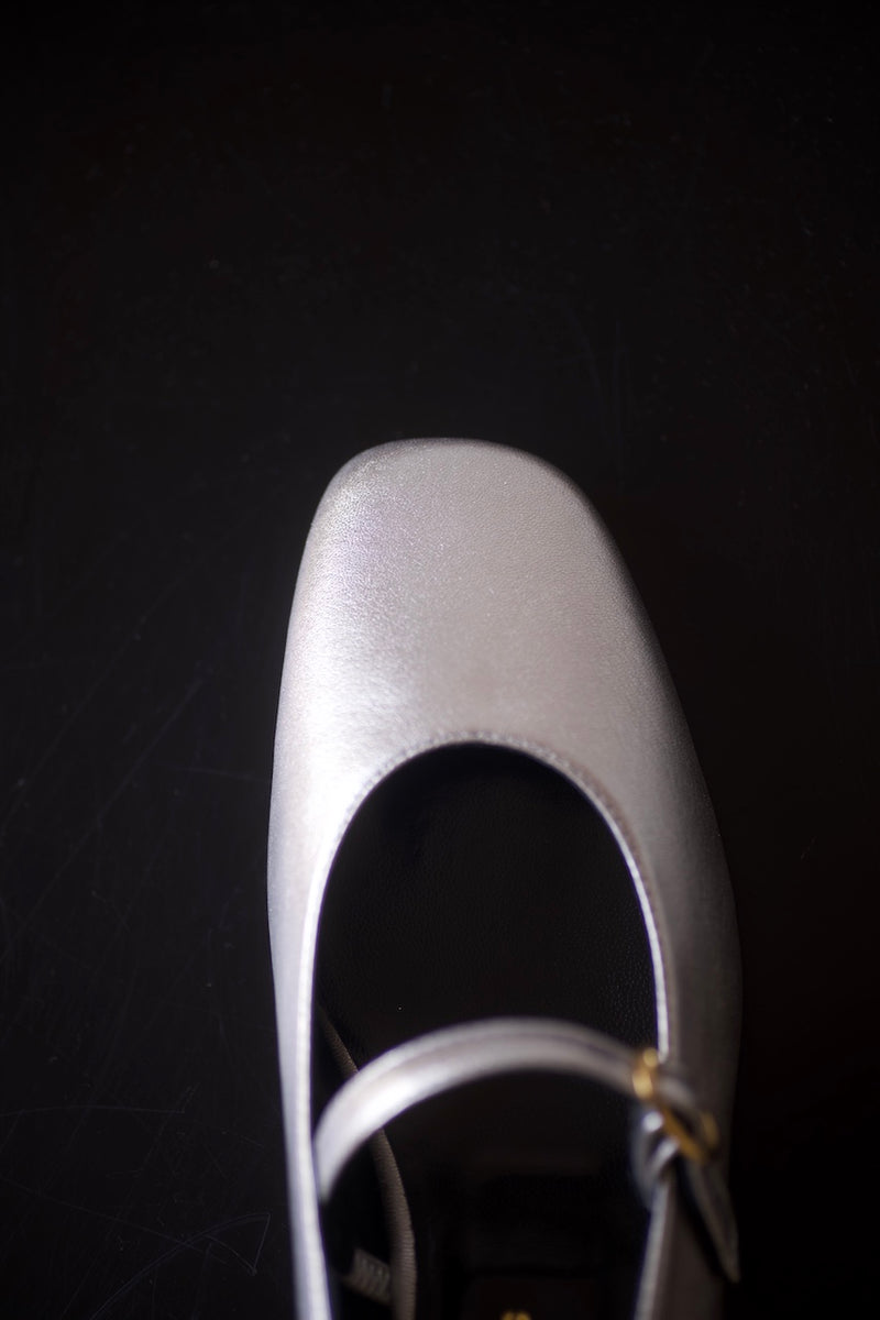 anne thomas Pavlova Ballerina Nappa Silver / 36 - 37