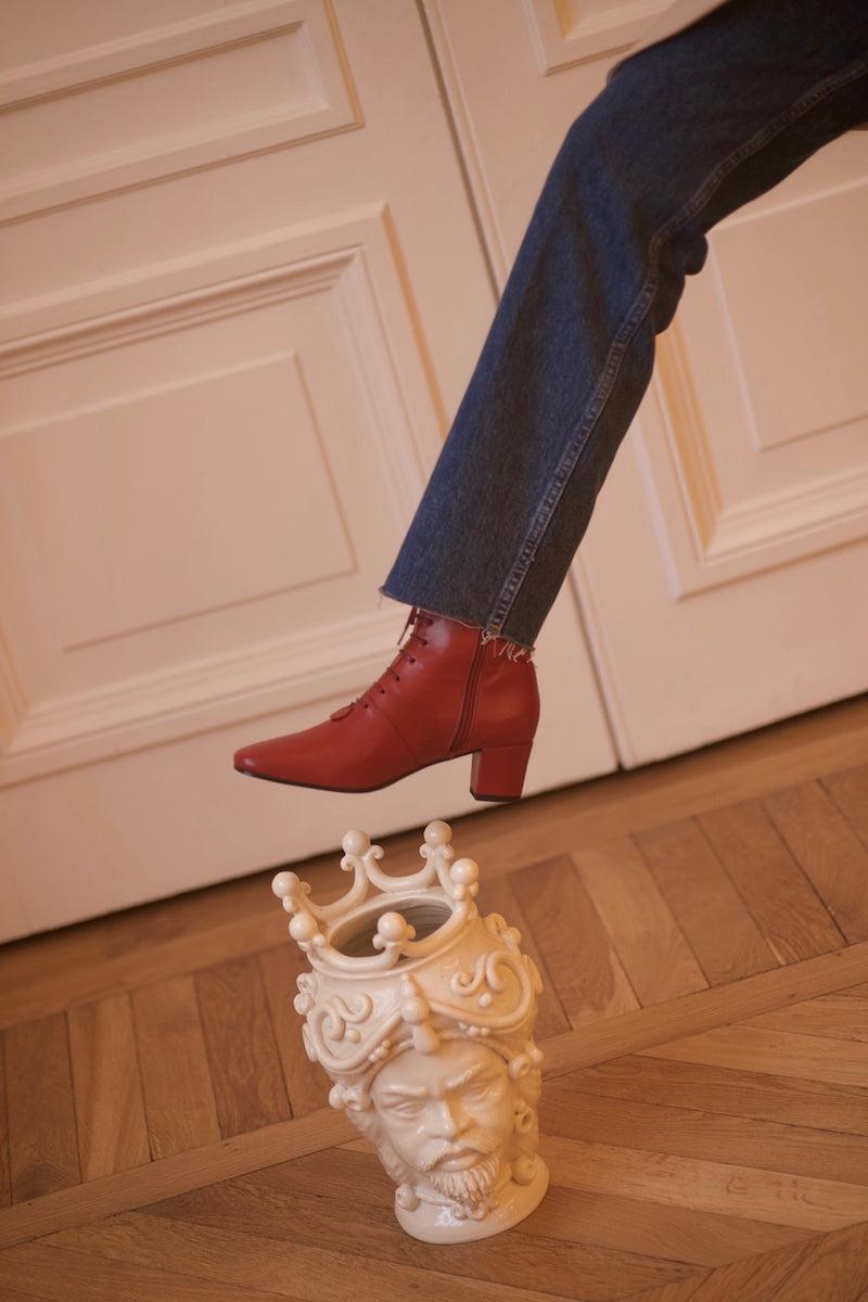Anne Thomas Pavlova Boots Nappa Guiotto