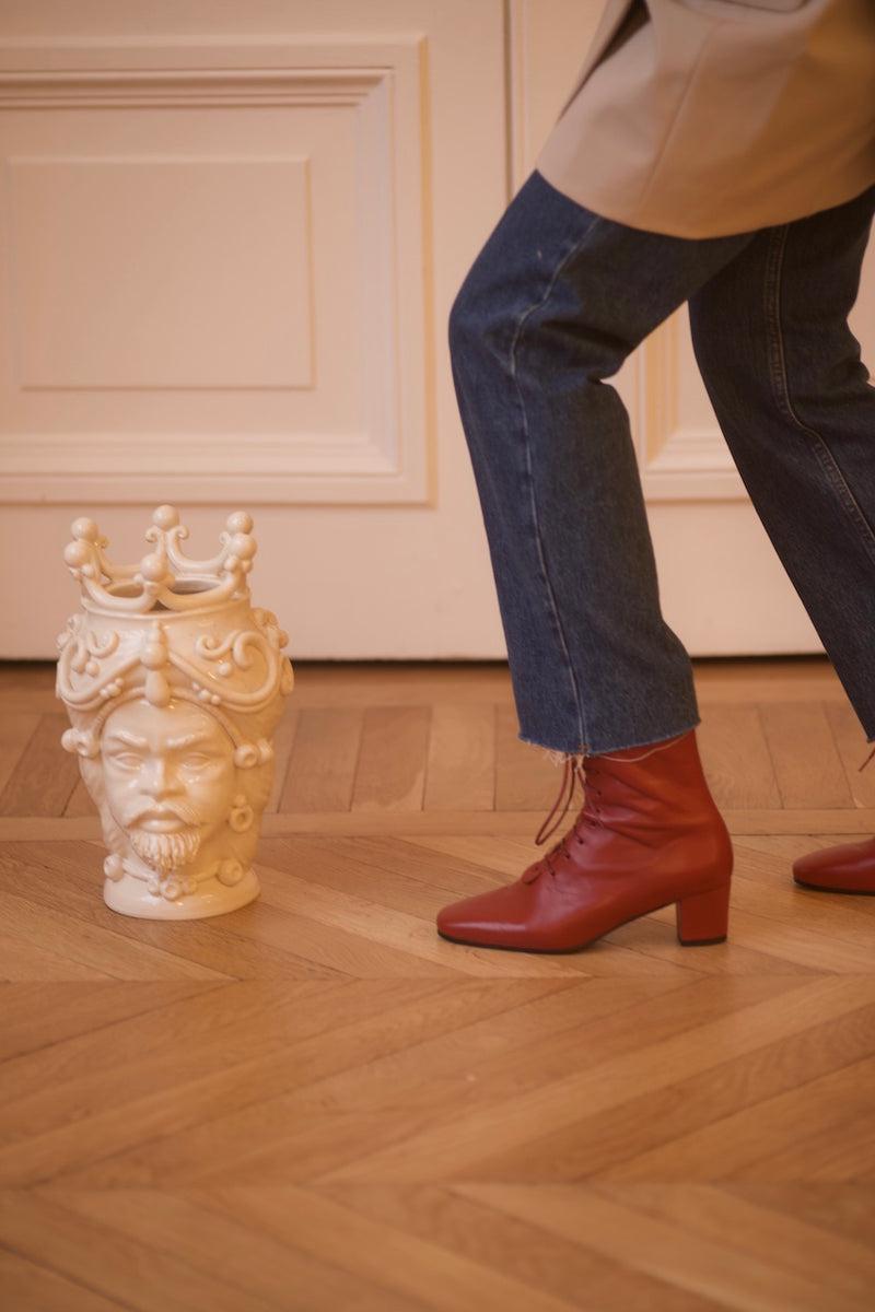 Anne Thomas Pavlova Boots Nappa Guiotto