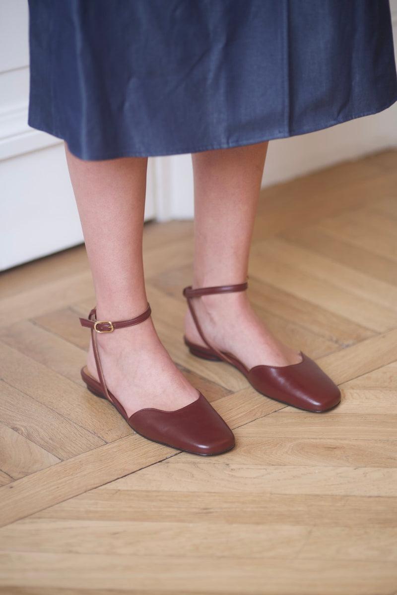 Anne Thomas Pavlova Sandals Nappa Guiana