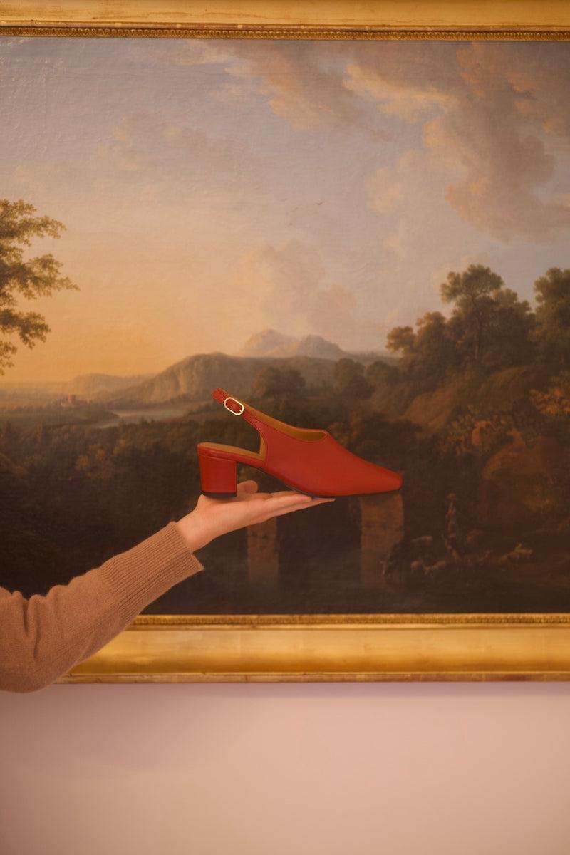 Anne Thomas Pavlova Slingback Nappa Guiotto