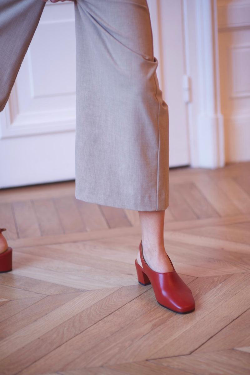 Anne Thomas Pavlova Slingback Nappa Guiotto