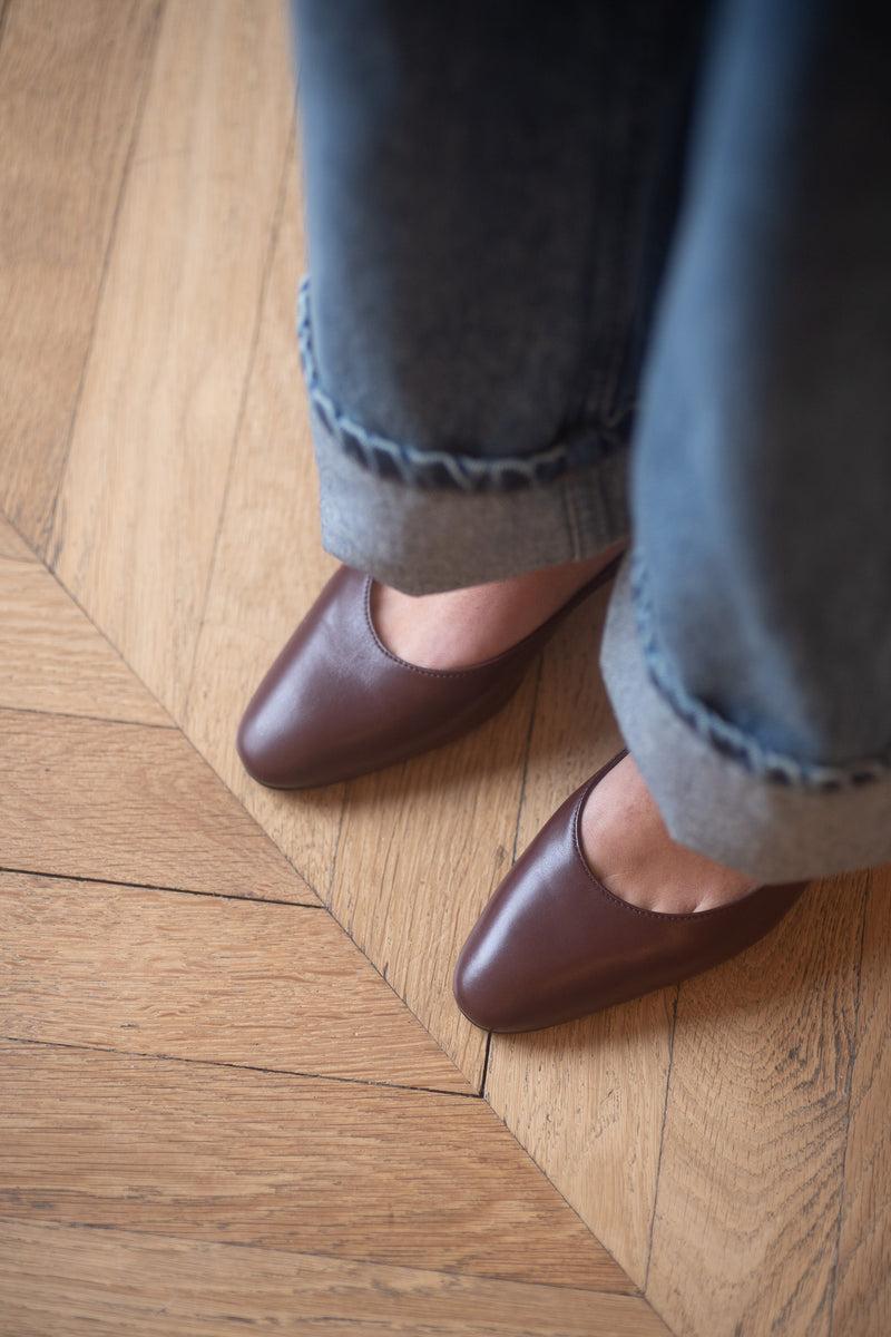 Anne Thomas Pré Vente - Anita Slingback Nappa Guiana