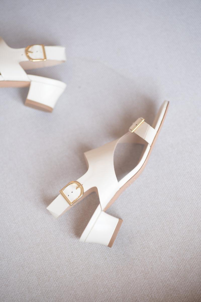 Anne Thomas Pré Vente - Kabuki Sandals Polido Latté