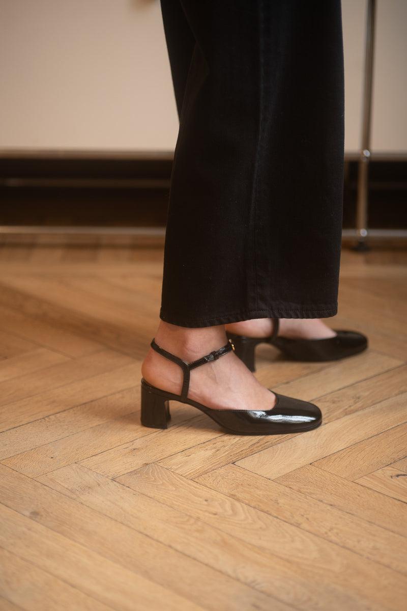 anne thomas Pré Vente - Venezia Sandals Morgex Black