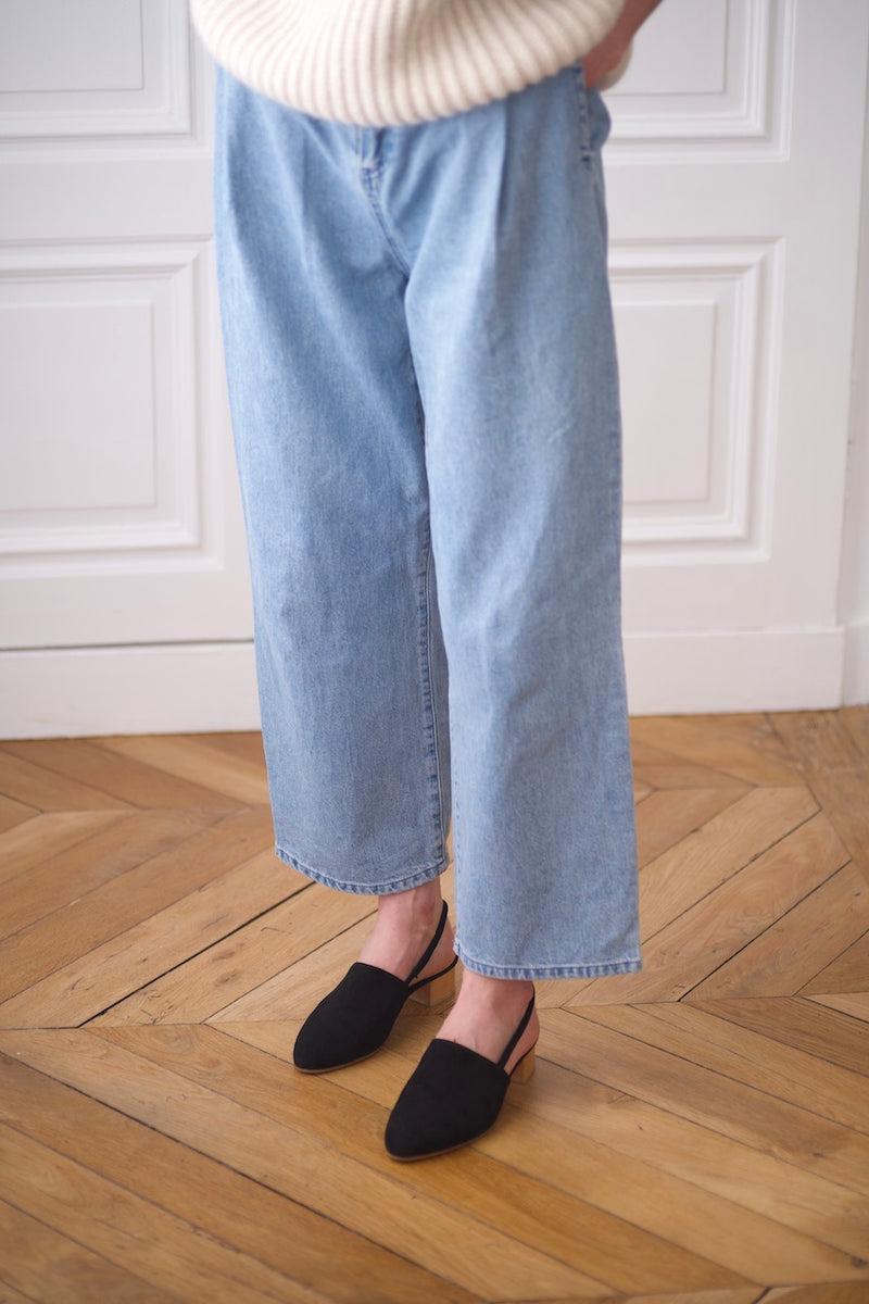 Anne Thomas Pré Vente - Williamsburg Velours Black