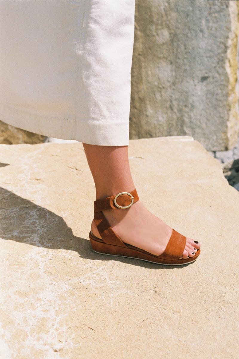 Anne Thomas Romane Velours Chutney / 36 - 38