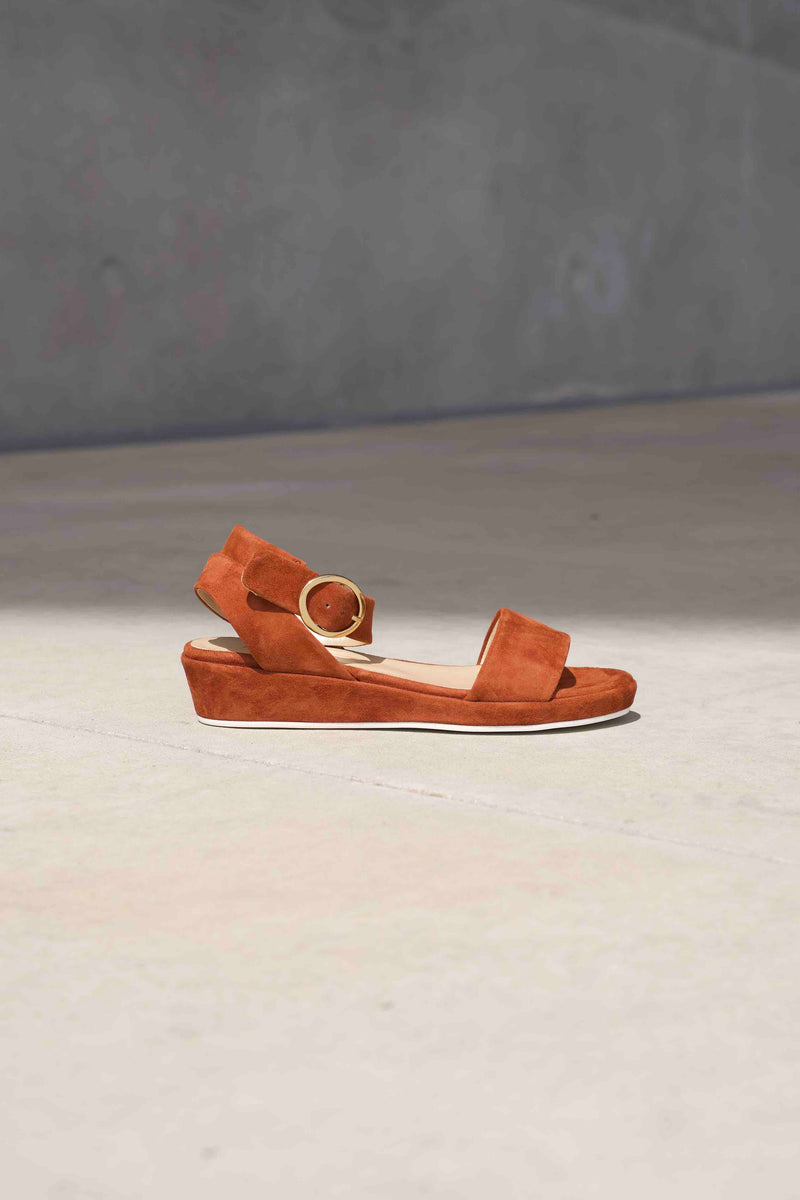 Anne Thomas Romane Velours Chutney / 36 - 38