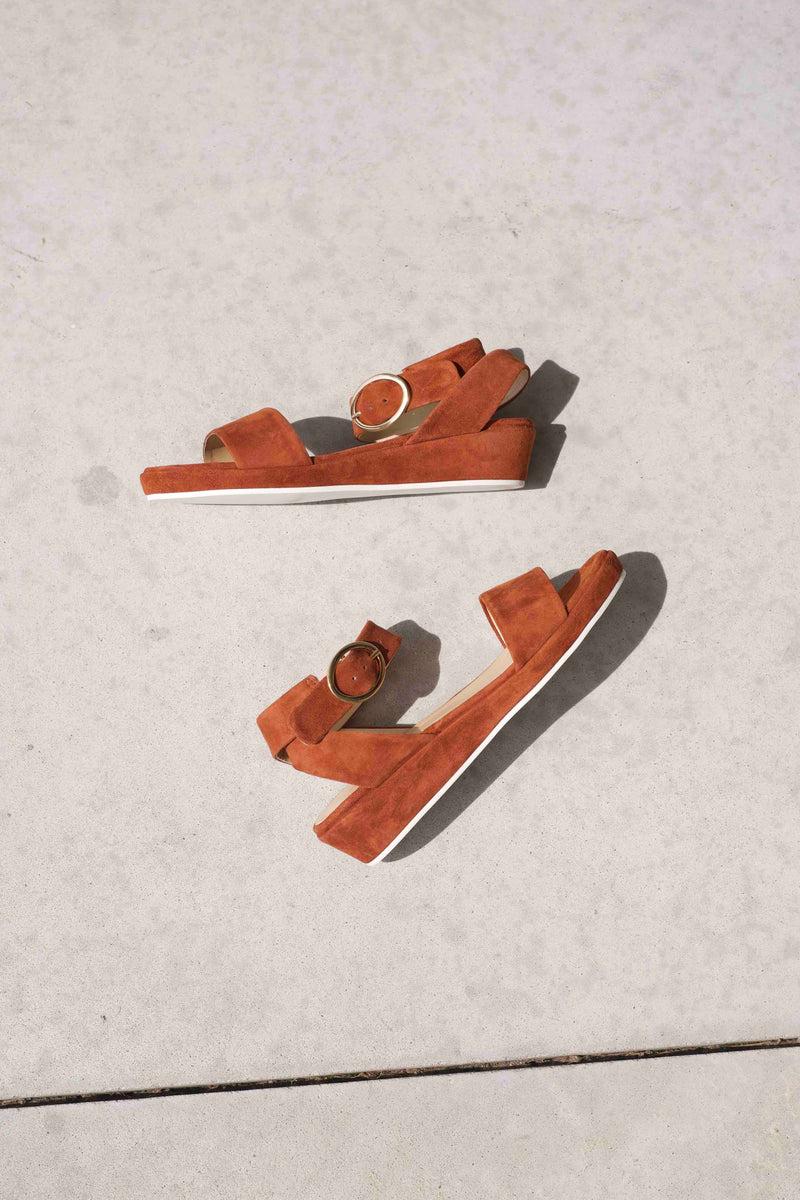 anne thomas Romane Velours Chutney / 36 - 38