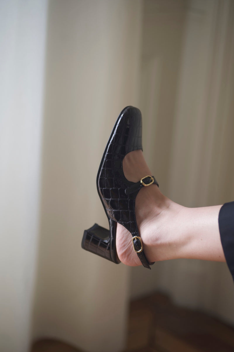 anne thomas Vénezia Babies Louisiana Black