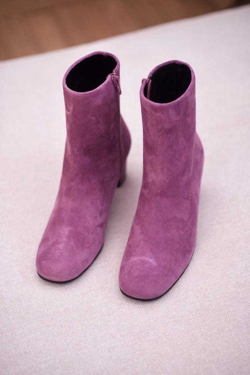 Anne Thomas Vénezia Boots Velours Psiche