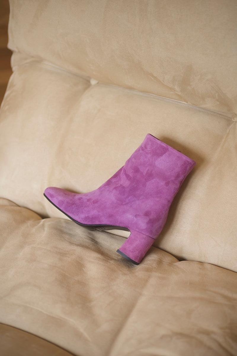 anne thomas Vénezia Boots Velours Psiche