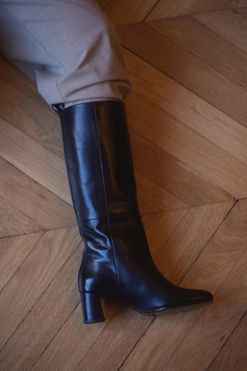 Anne Thomas Vénezia Long Boots Calf Black