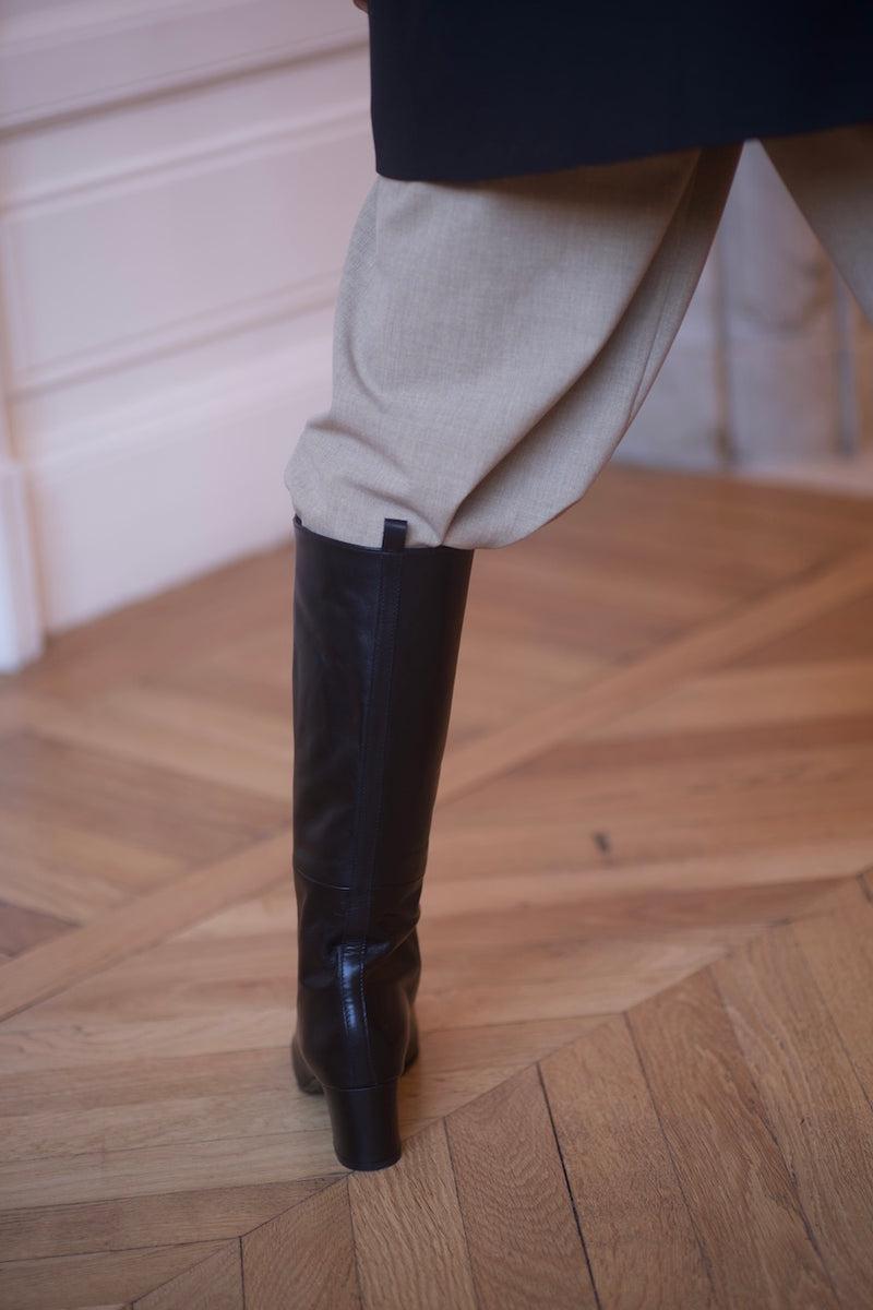 Anne Thomas Vénezia Long Boots Calf Black