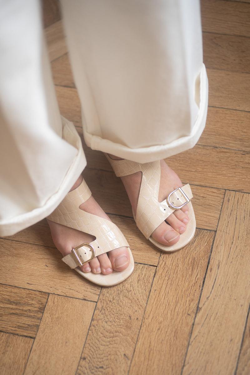 Anne Thomas Kabuki Sandals Louisiana La Vie En Rose