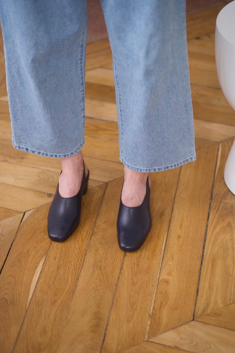 Anne Thomas Pavlova Slingback Nappa Burrasca Navy / 37 - 40