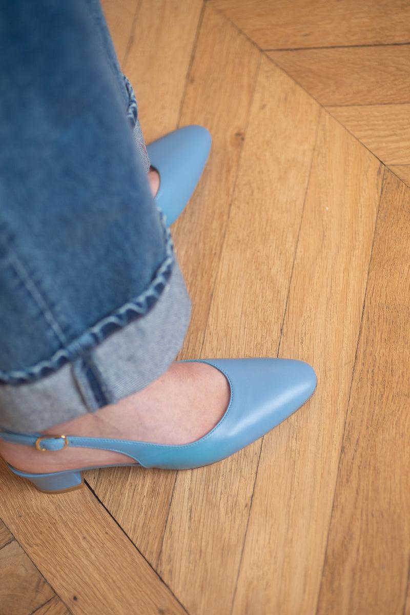 Anne Thomas Pré Vente - Anita Slingback Nappa Cindarella