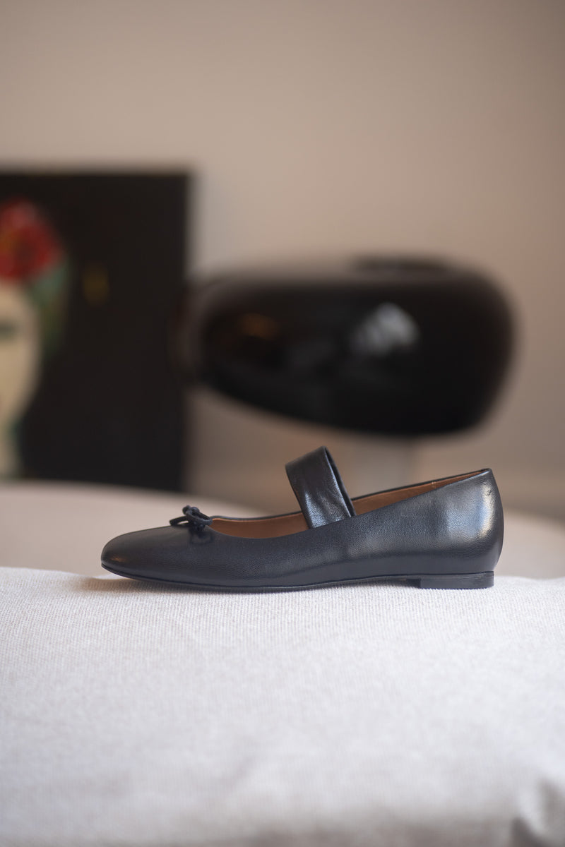 Anne Thomas Pré Vente - Colette Ballerina Nappa Black