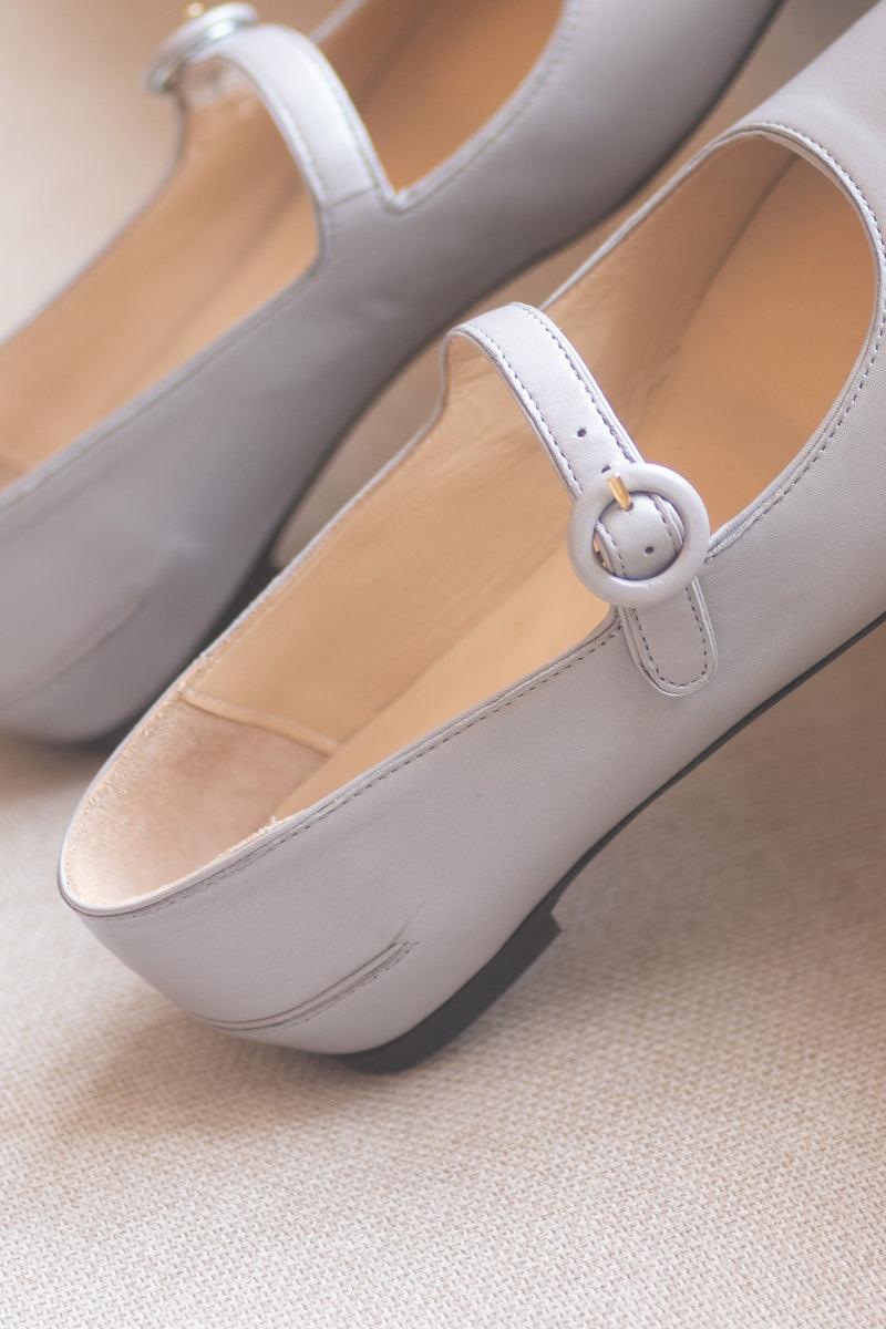 Anne Thomas Pré Vente - Sophie Ballerina Nappa Perlato Certosino