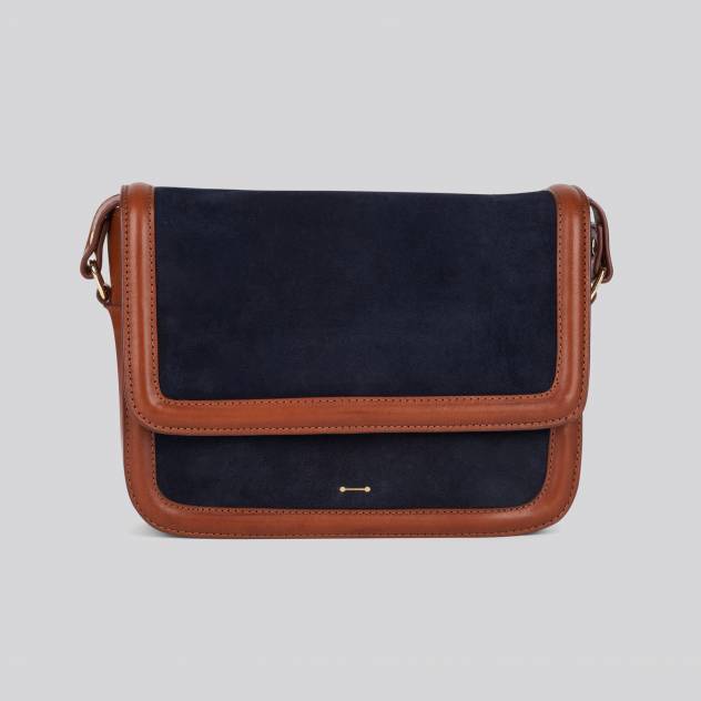 anthology paris sac sofia bi MARINE/CUOIO