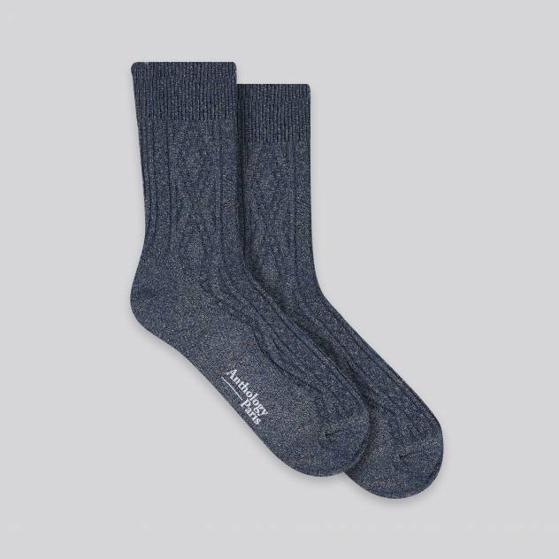 anthology paris socks lili ANTHRACITE/OR