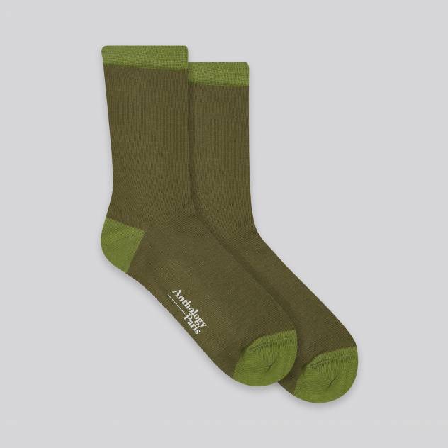 Anthology Paris Socks Paris ANIS/MARINE