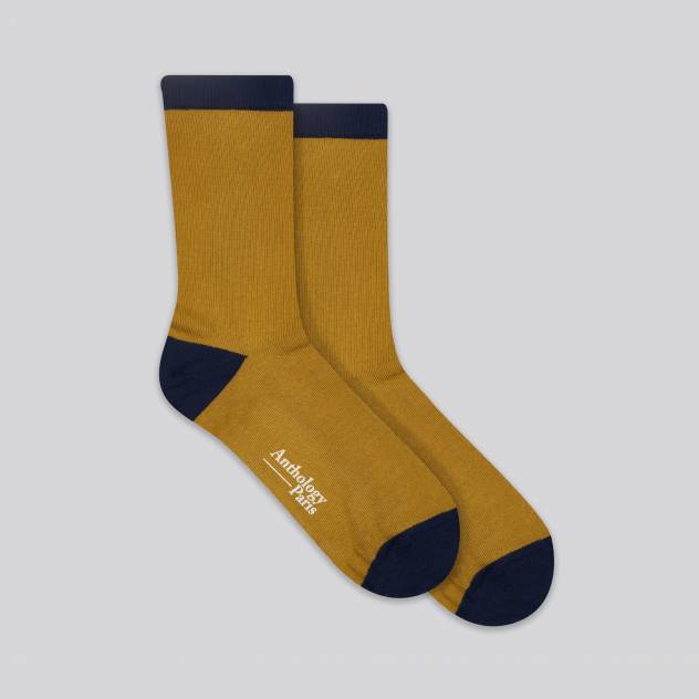 anthology paris socks paris ANIS/MARINE