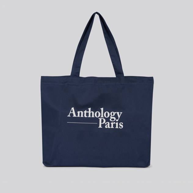anthology paris tote bag BLEU