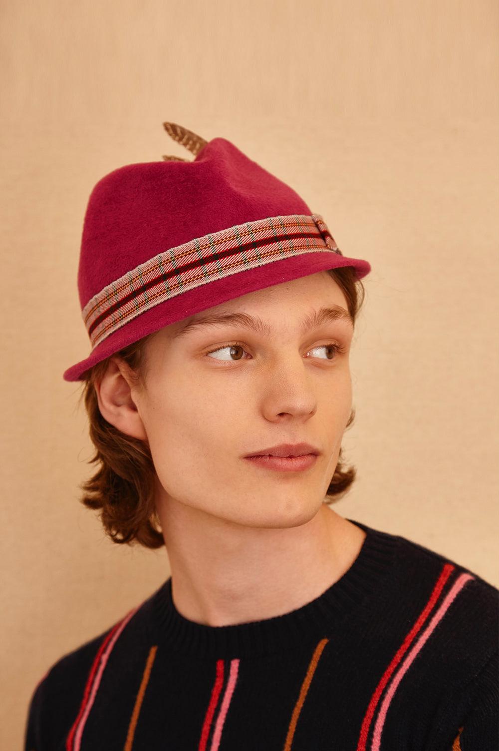 Anthony Peto Andorra Felt Pink