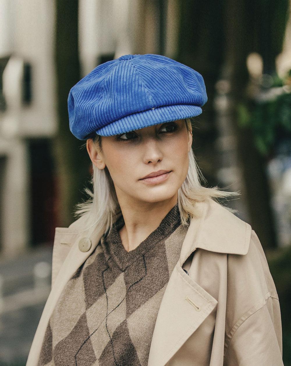 Anthony Peto Bakers Boy Corduroy Blue;;;Pink