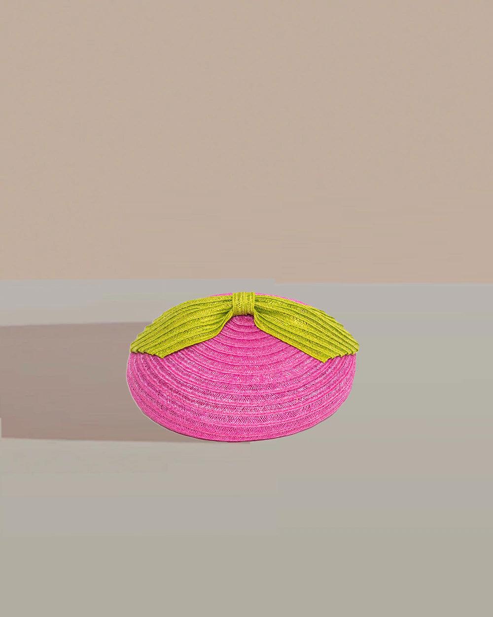 anthony peto beret noeud sisal Pink;;;Green