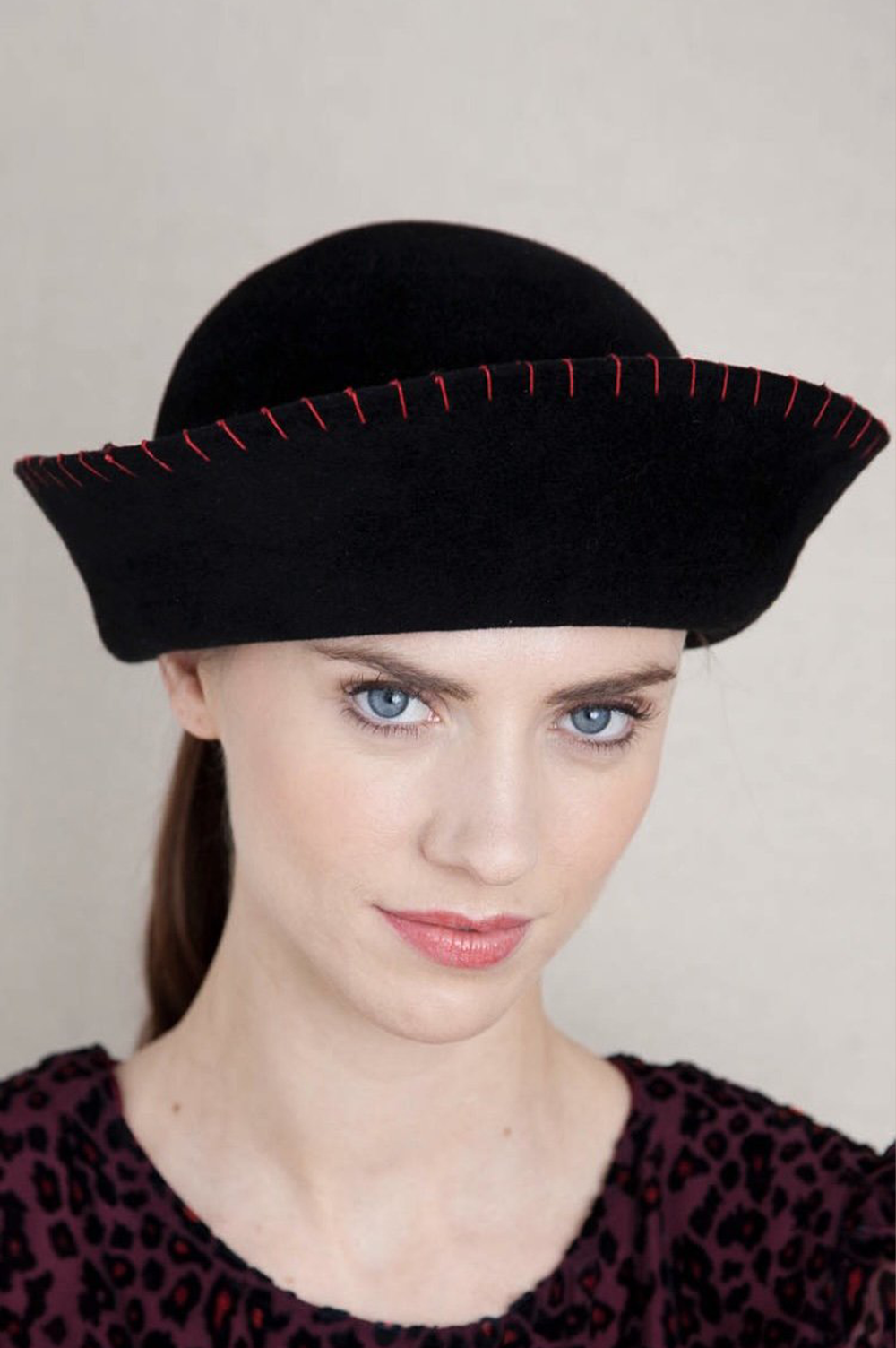 Anthony Peto Bob Surpiqué Felt Black;;;Brown