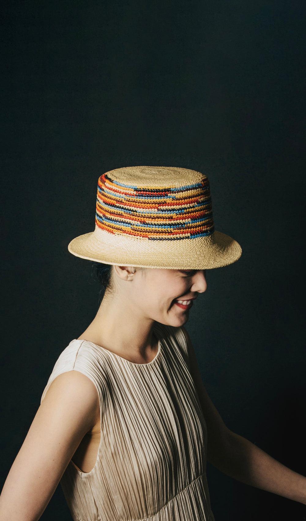 Anthony Peto Calypso Panama Crochet Multicolour