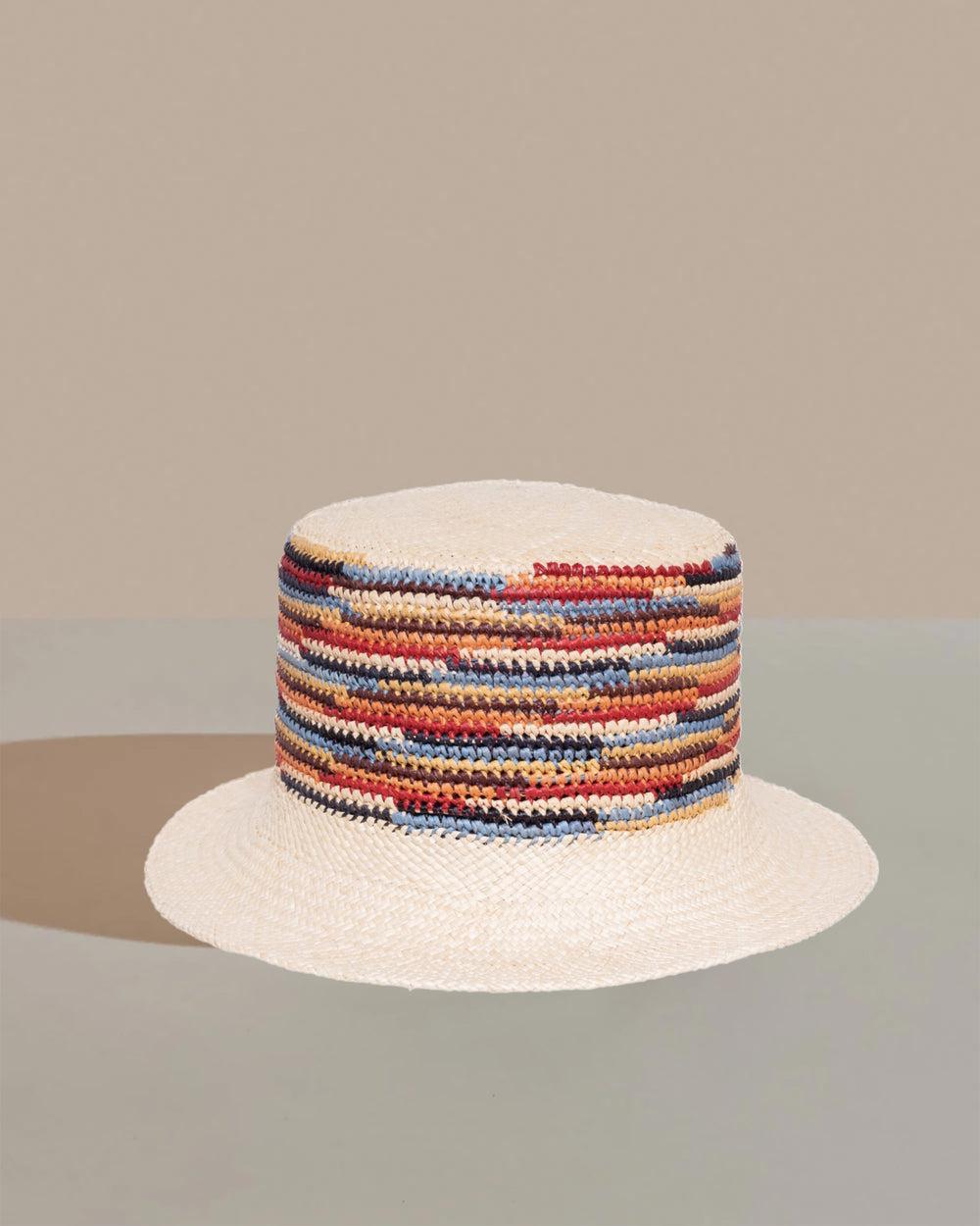 anthony peto calypso panama crochet multicolour