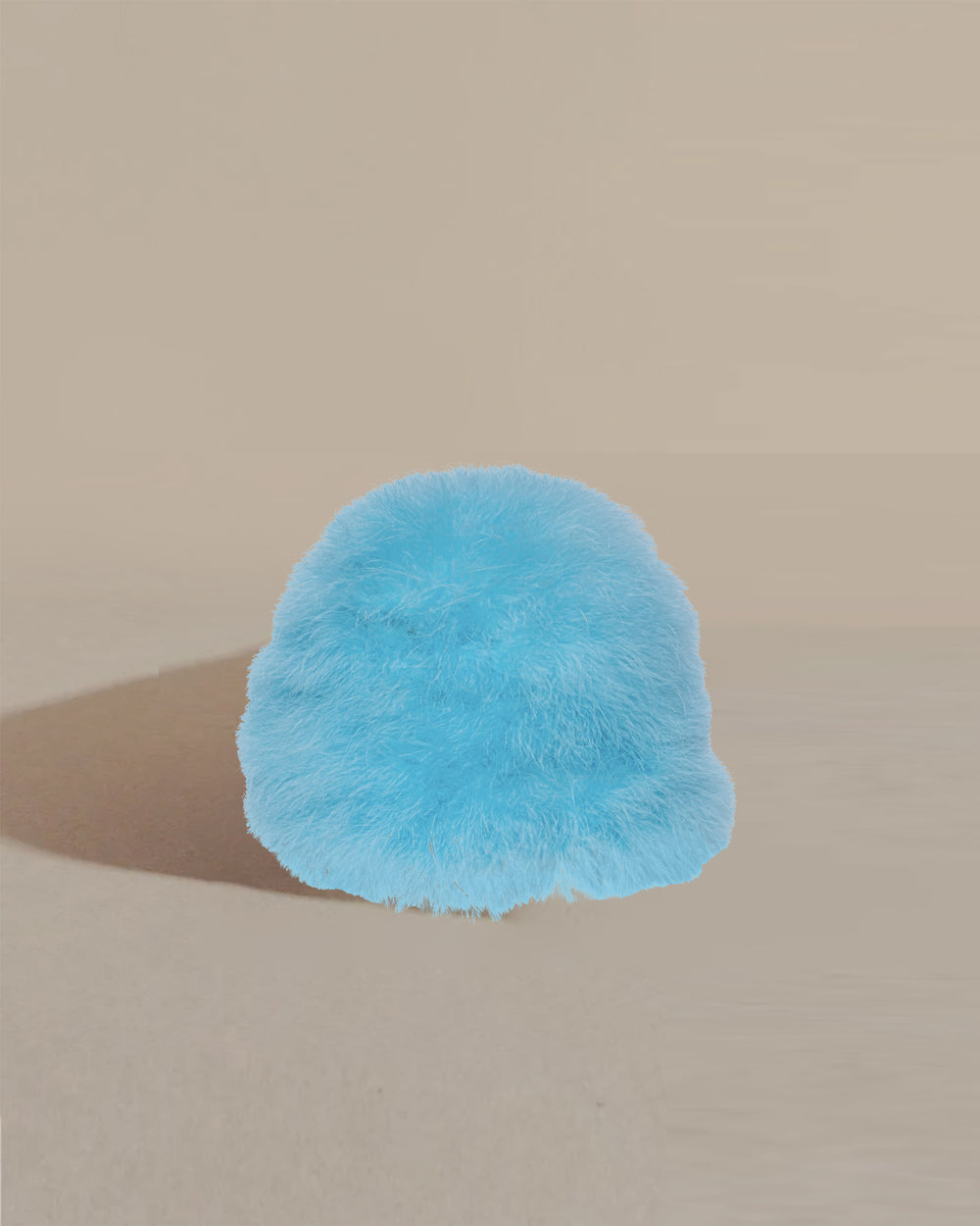 anthony peto cloche marabou Blue;;;Yellow;;;Green