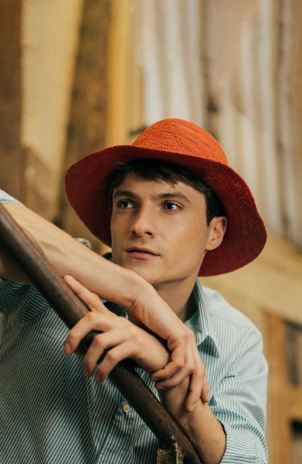 Anthony Peto Clyde Panama Crochet Rouge