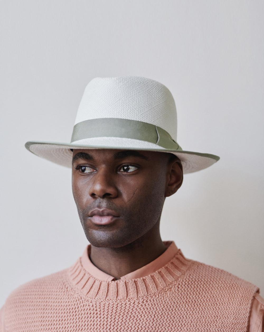 Anthony Peto Dusko Trim Panama Blue;;;Grey