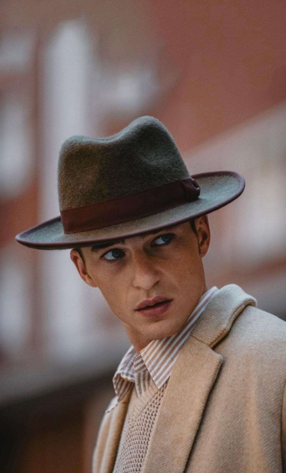 Anthony Peto Dusko Trim Wool Felt