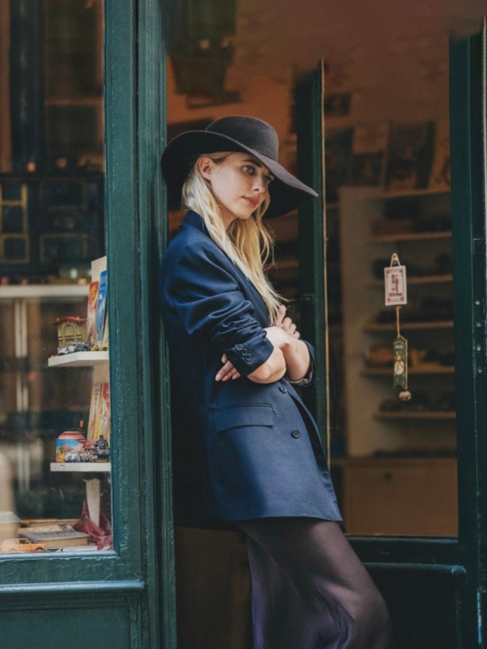 Anthony Peto Georgia Chocolate Felt