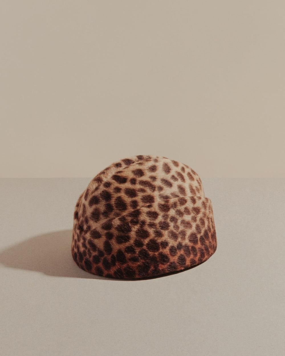 Anthony Peto Joe Feutre Black;;;Leopard Print