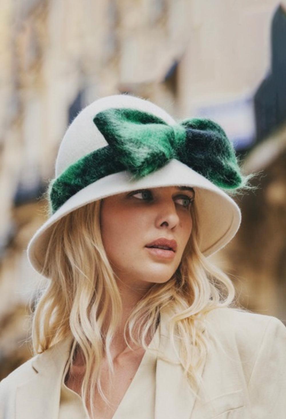 Anthony Peto Lotus White Felt Mohair