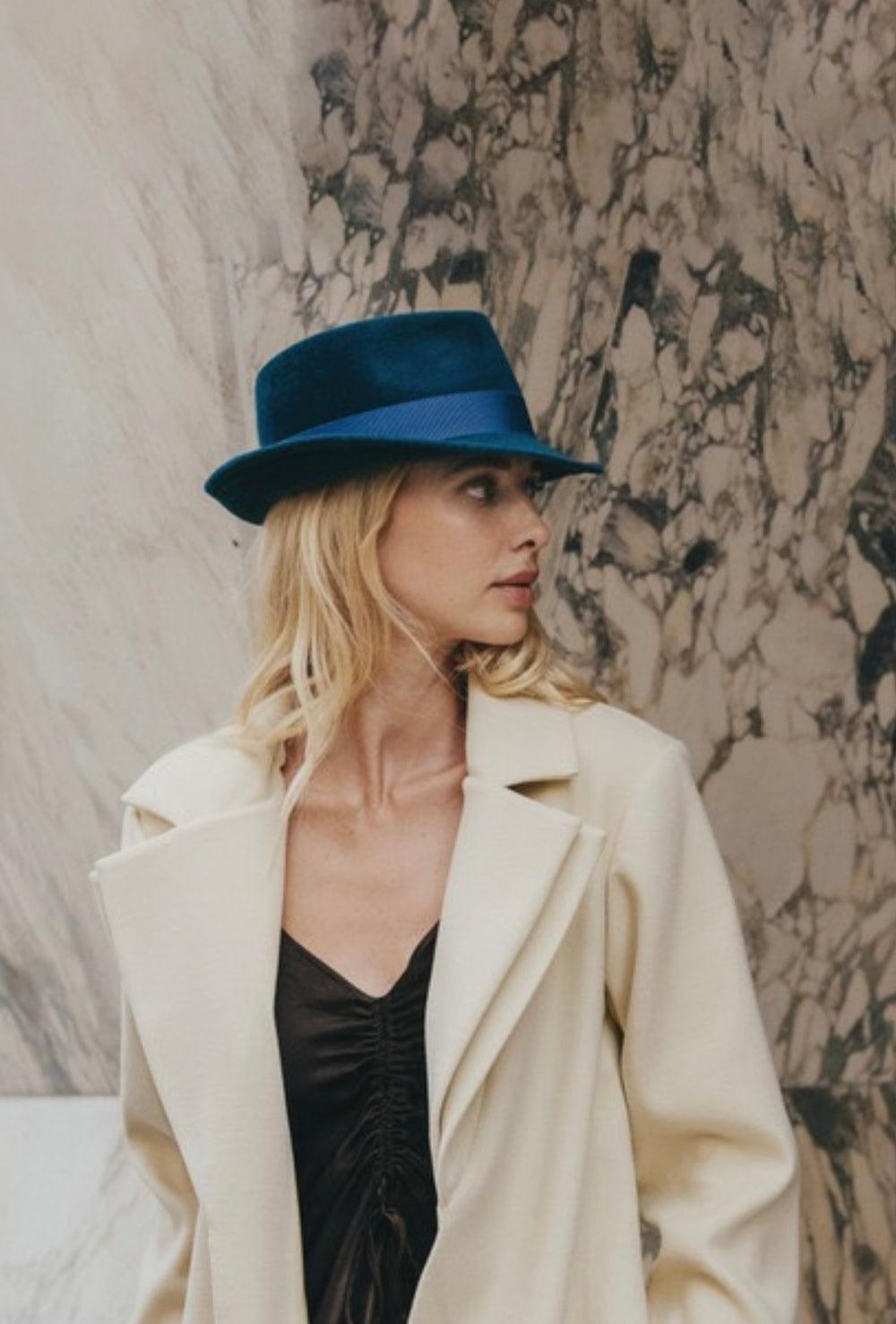 Anthony Peto Malecon Felt Deep Forest;;;Heather;;;Red