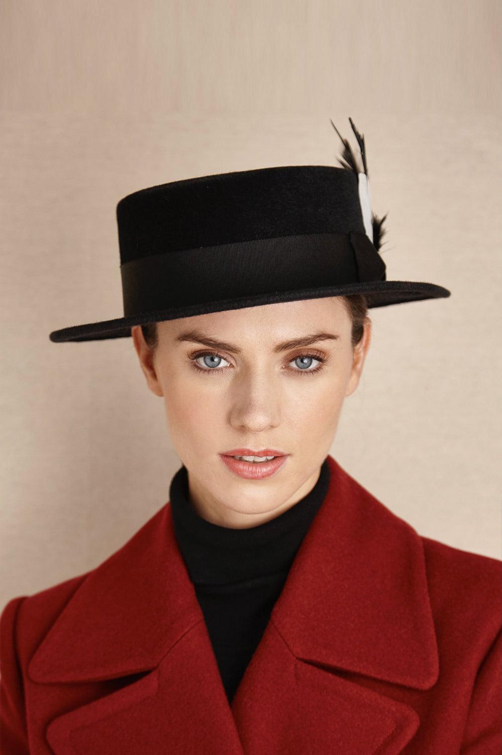 Anthony Peto Morny Felt Black;;;Bordeaux