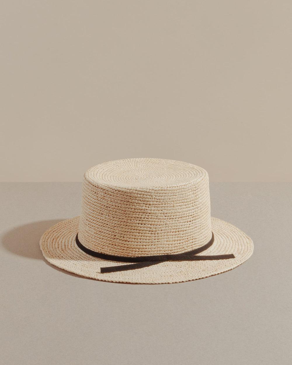 Anthony Peto Panama Crochet Beige;;;Natural