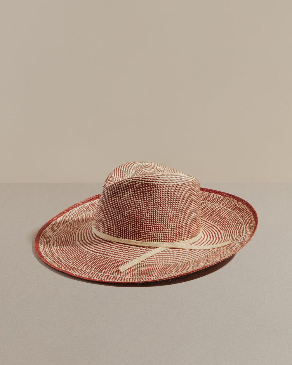 Anthony Peto Safari Wide Brim Acajou;;;Brown;;;Green