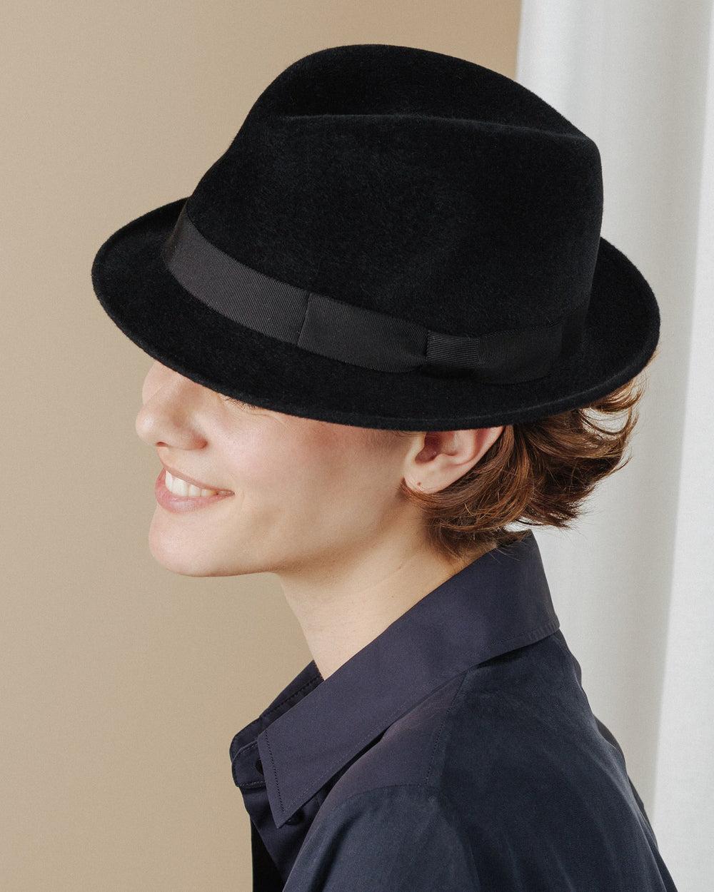 Anthony Peto Salvador Feutre Black;;;Brown;;;Navy