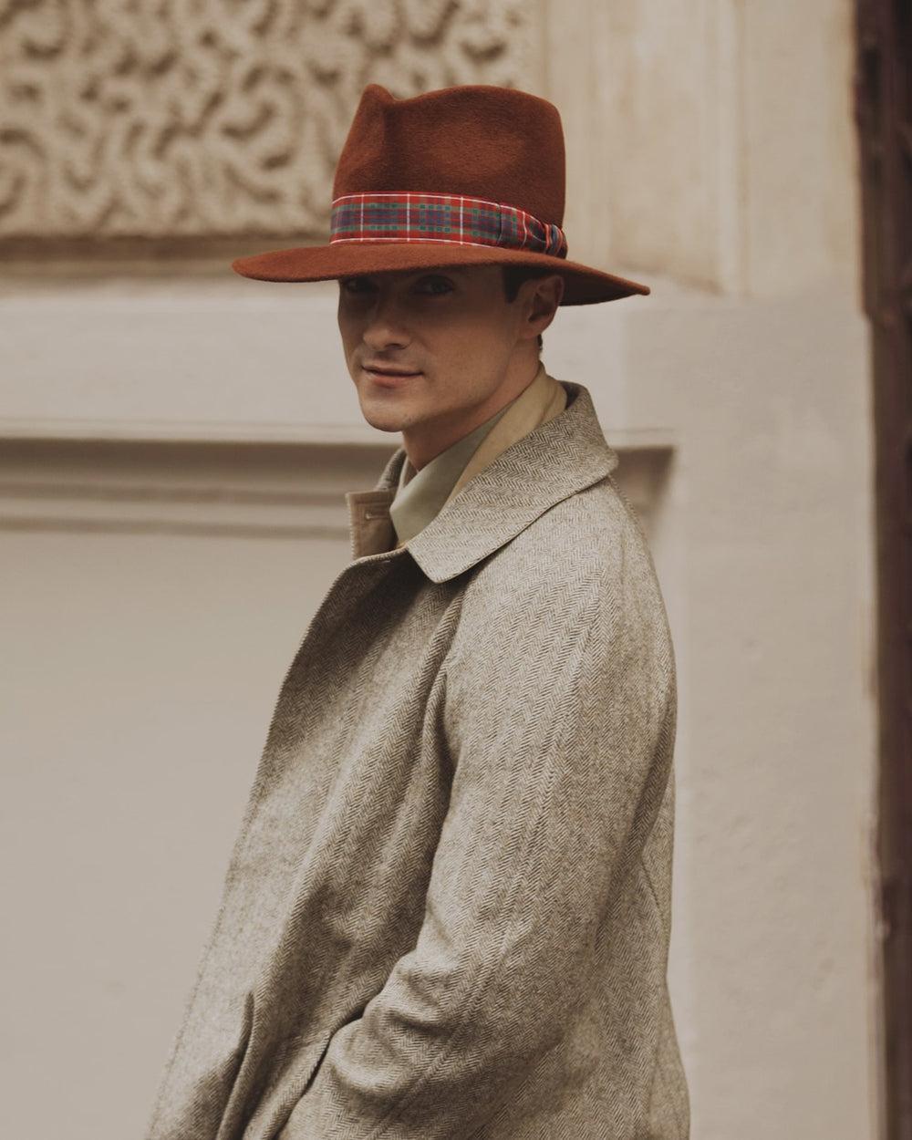 Anthony Peto Taos Feutre Marron Brown