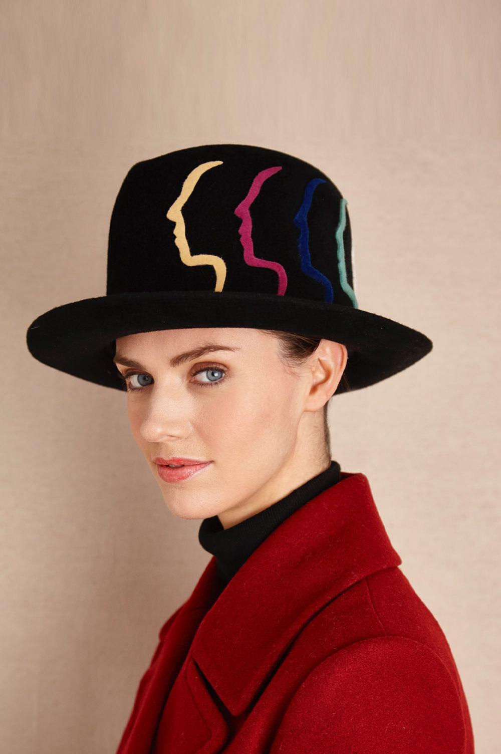 Anthony Peto Visages Felt Black